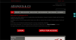 Desktop Screenshot of aidangus.com.au