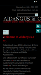 Mobile Screenshot of aidangus.com.au